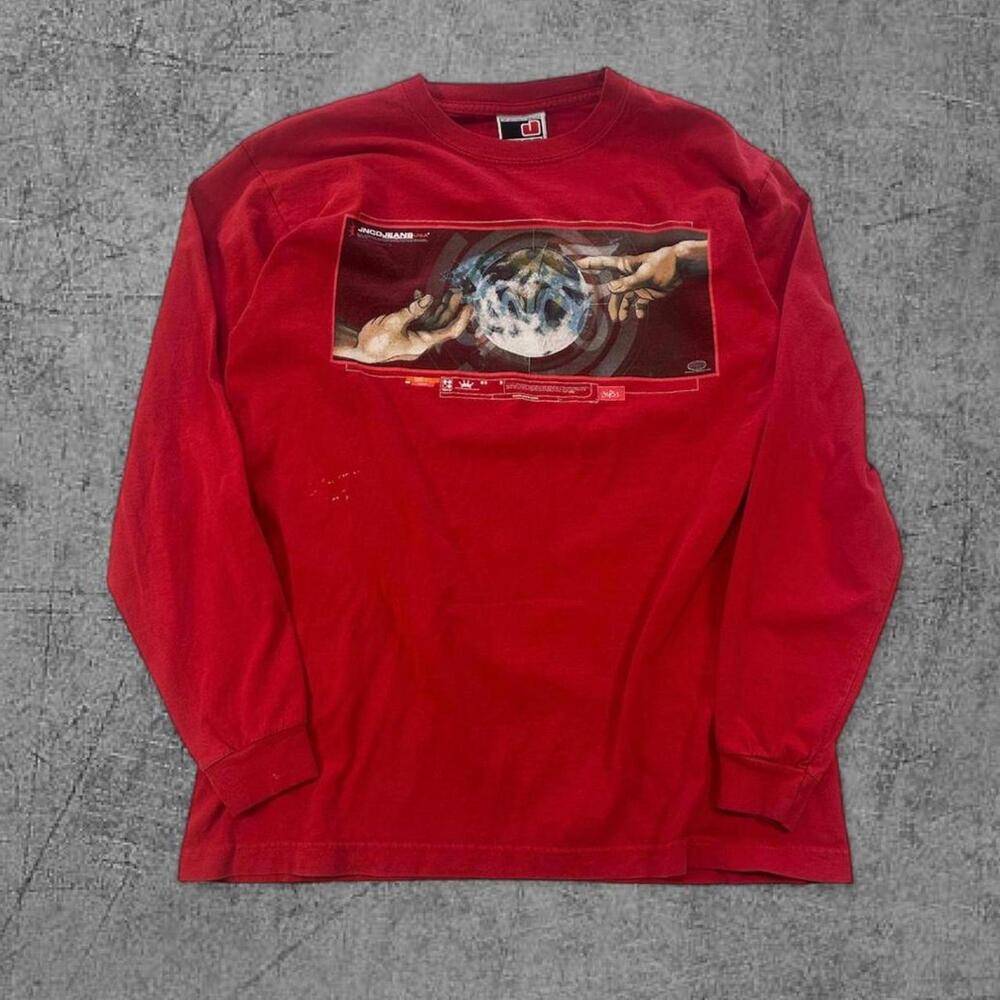 Vintage JNCO Creation of Adam Skate Tee